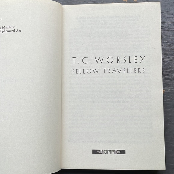 Book in title fellow, travelers, by TC Worsley. Great condition gay men’s press - Picture 4 of 5